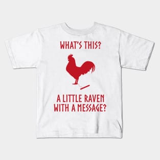 What's This? A Little Raven with a Message Norsemen Netflix Kids T-Shirt